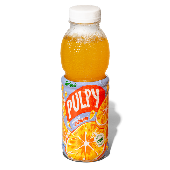 Сокосодержащий напиток Pulpy апельсин — 0