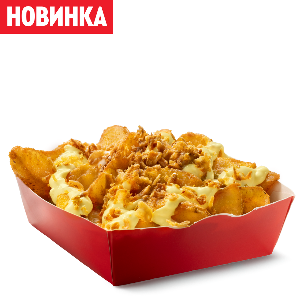 Картофельные дольки Чиз Пармезан - Ростикс (КФС)