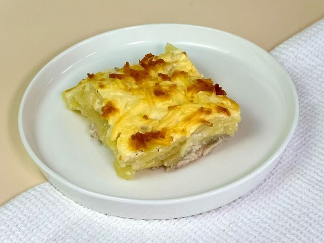 Курица с картофелем по-французски - Хлебница