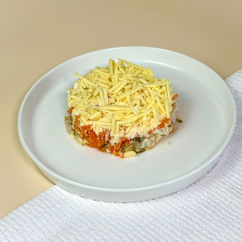 Салат Курочка под шубой - Хлебница