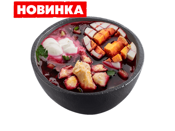 Холодник с курицей двойная порция - Теремок