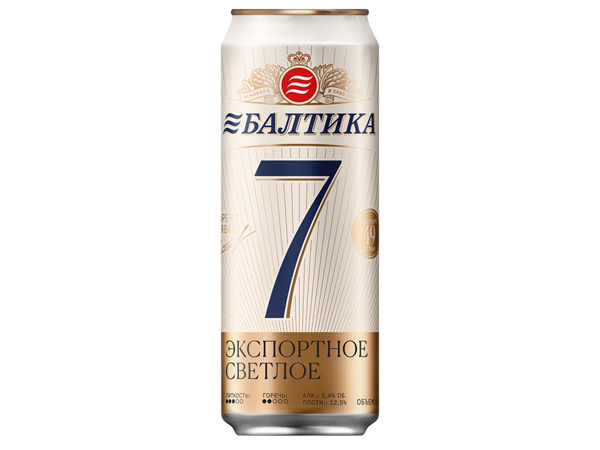 Пиво Балтика 7 Светлое Банка 0