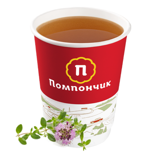 Чай чёрный с чабрецом - Помпончик