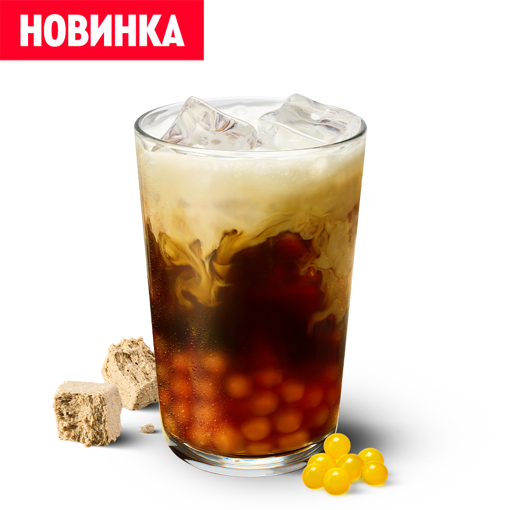 Бабл Айс-Кофе Халва - Ростикс (КФС)