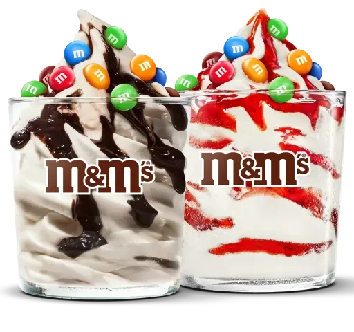 M&M'S Айс Твист - в Бургер Кинг