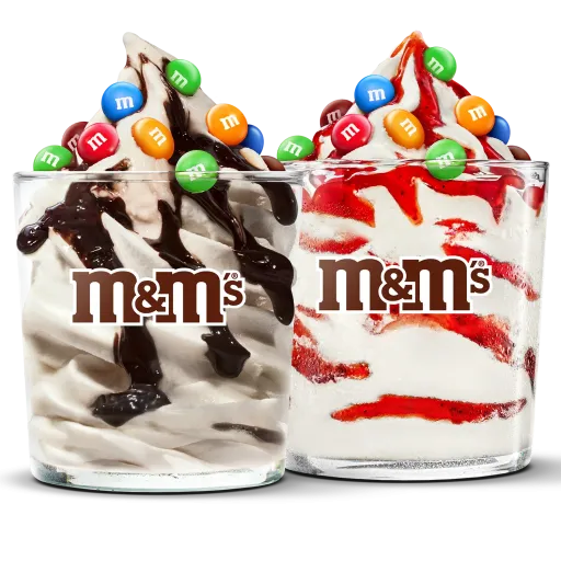 M&M'S Айс Твист - в Бургер Кинг