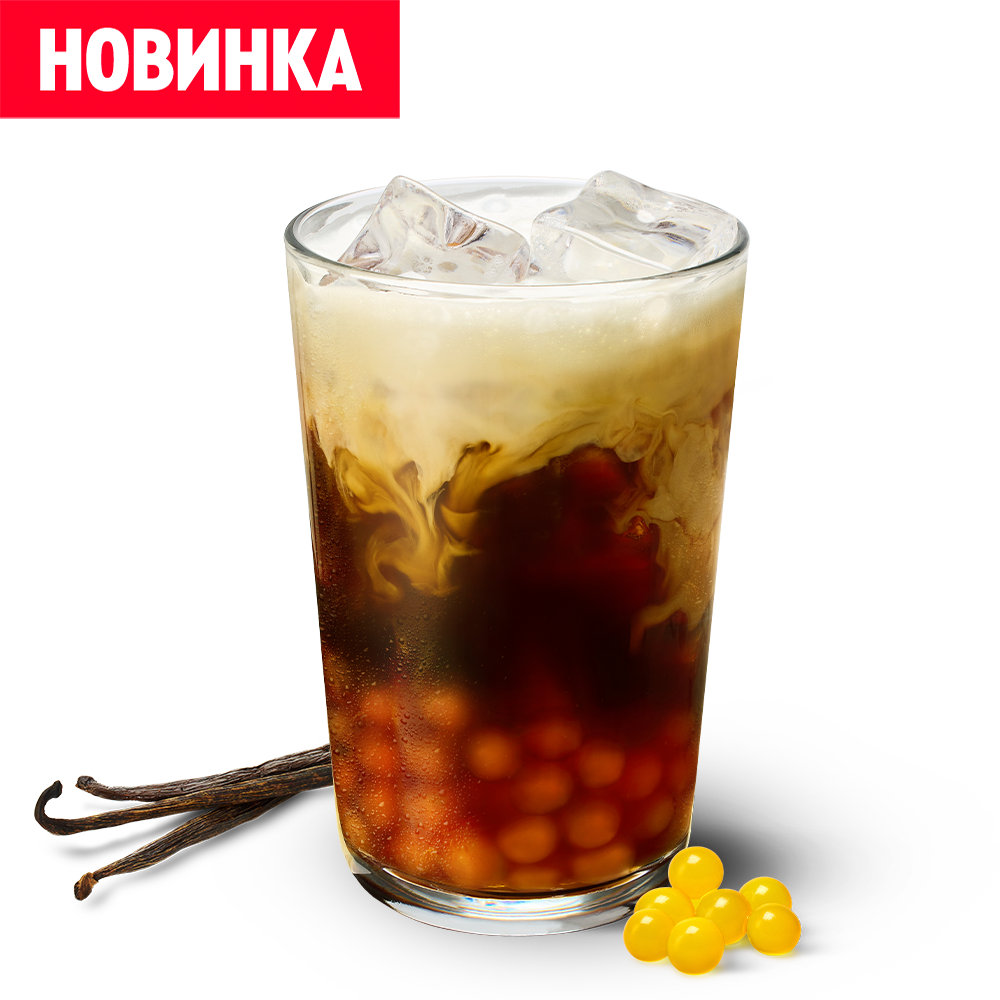 Бабл Айс-Кофе Ваниль - Ростикс (КФС)