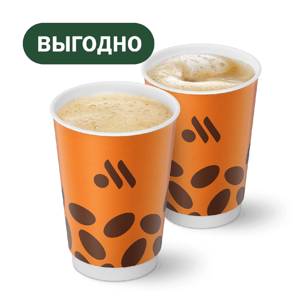 Пара Капучино /Латте - во Вкусно и Точка