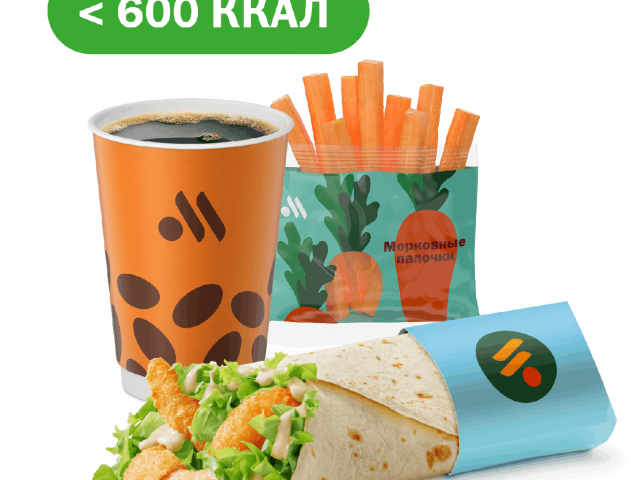 Сет с Шримп Роллом - во Вкусно и Точка