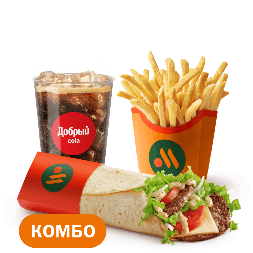Биг Спешиал Ролл Комбо - во Вкусно и Точка