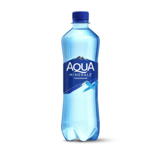 Вода Аква Минерале с газом 0